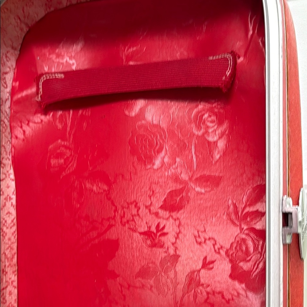 Sears Feather lite Vintage Red Travel Case - Picture 4 of 12
